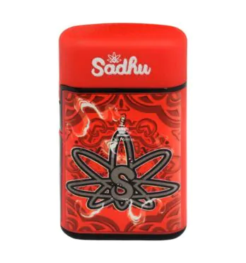 Isqueiro Maçarico Sadhu Maça Vermelha de frente