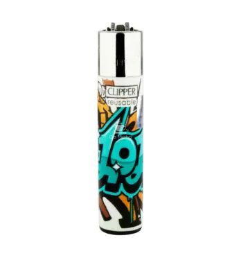 Isqueiro Clipper Cool Graf de frente tabacaria da mata 