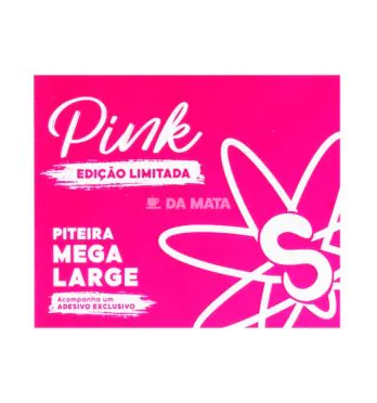 Piteira Sadhu Mega Large Pink de frente tabacaria da mata