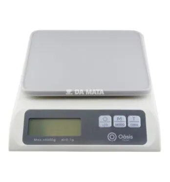 Balança Digital Alta Precisão 0,1g até 6kg de frente tabacaria da mata