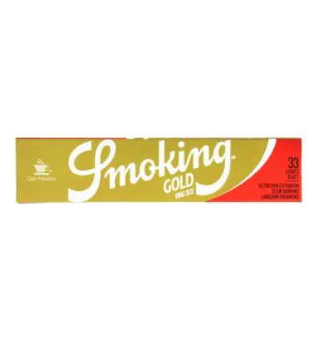 Seda Smoking Gold King Size de frente