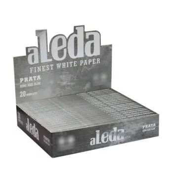 Caixa de Seda aLeda Prata King Size Slim