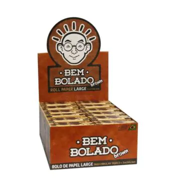 Caixa de Seda Bem Bolado Brown Roll Large