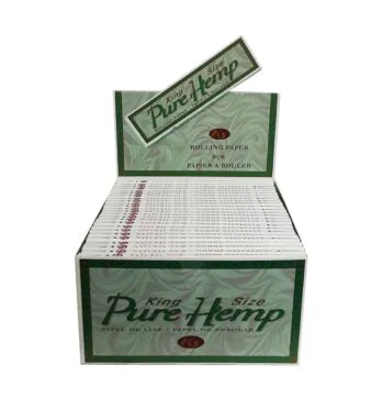 Caixa de Seda Smoking Pure Hemp King Size