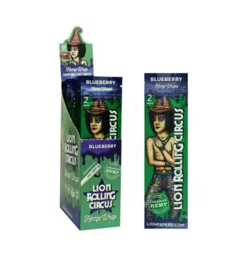 Caixa de Blunt Lion Rolling Circus Blueberry
