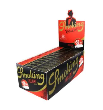 Caixa De Smoking Deluxe Medium Size - 24 Uni de lado