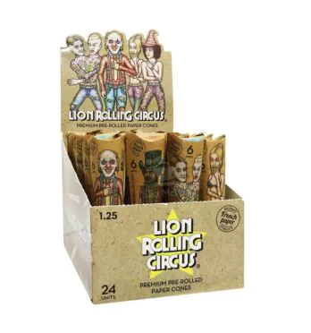 Caixa de Cone Lion Rolling Circus