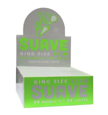 Caixa de Seda Suave Slim Silver King Size
