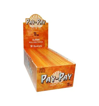 Caixa De Seda Pay-pay Orange 70mm