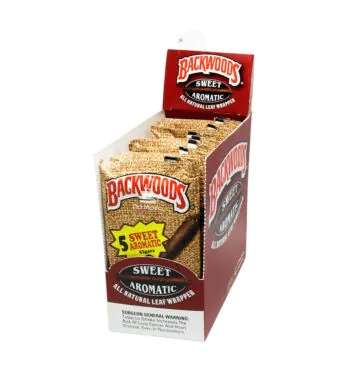 Caixa de Blunt Backwoods Aromatic