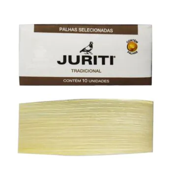 Palha Juriti Tradicional de frente tabacaria da mata