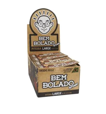 Caixa de Piteira Bem Bolado Large Brown