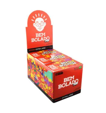 Caixa de Piteira Bem Bolado Extra Large de frente