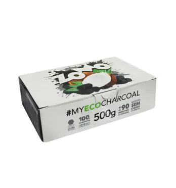 Carvão de Coco Zomo Caixa 500g