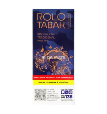 Palheiro Rolo Tabak Tradicional de frente tabacaria da mata