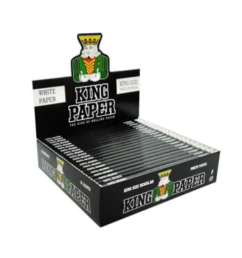 Caixa De Seda King Paper White King Size