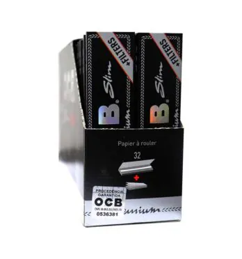 Caixa de Seda OCB Premium com filtro