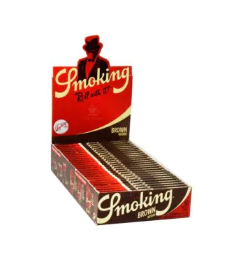 Caixa de Seda Smoking Brown 1 1/4