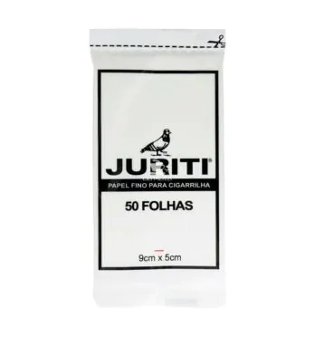 Papel fino Juriti para cigarrilha de frente