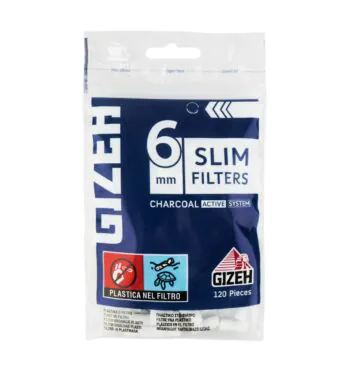 Filtro Gizeh com Carvão Ativado de frente