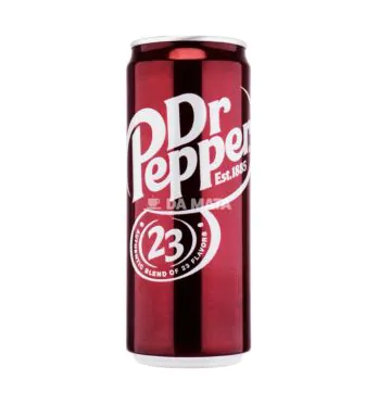Refrigerante Importado Dr Pepper 23 de frente tabacaria da mata 