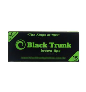 Piteira de Papel Black Trunk Brown Tips 15mm