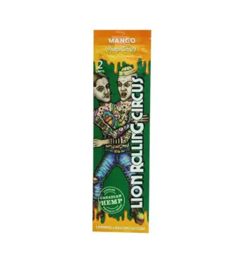 Blunt lion rolling circus mango