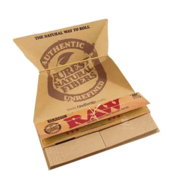 Seda Raw Artesano c/ Piteira King Size Slim DE FRENTE TABACARIA DA MATA