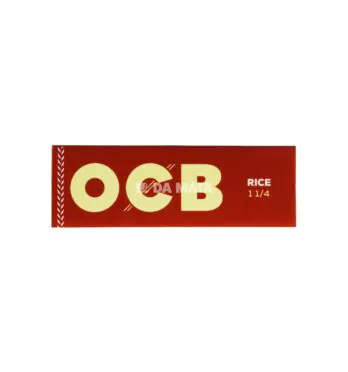 Seda OCB Rice 1 1/4 Mini Size DE FRENTE TABACARIA DA MATA