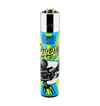 Isqueiro Clipper Hobby Mix 1 de frente tabacaria da mata