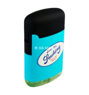 Maçarico Zengaz Maxi Jet Emb Bicolor Smoking Zl-3BS de lado tabacaria da mata