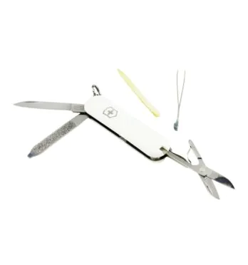 Canivete Victorinox Classic SD Colors de lado aberto tabacaria da mata