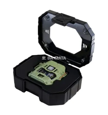 Isqueiro Plasma USB Arco Duplo C/ Lanterna Led de lado tabacaria da mata