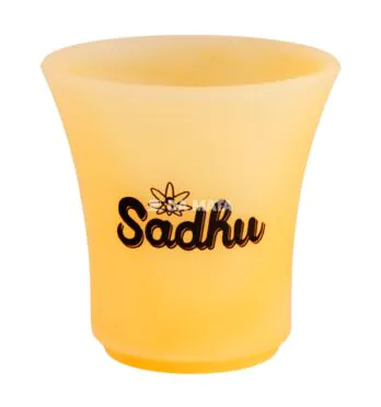 Cuia Sadhu Shot Neon de frente tabacaria da mata
