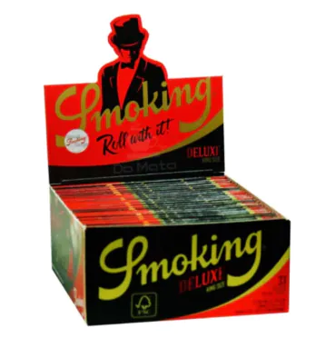 Caixa de Seda Smoking Deluxe King Size