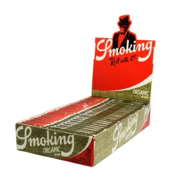 Caixa de Seda Smoking Organic Medium