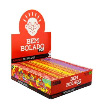 Caixa de Seda Bem Bolado King Size Extra Large de lado tabacaria da mata