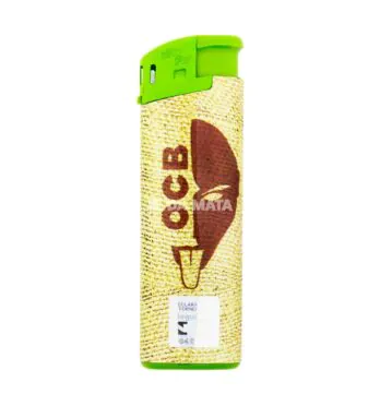 Isqueiro OCB Organic Paper Grande de frente tabacaria da mata
