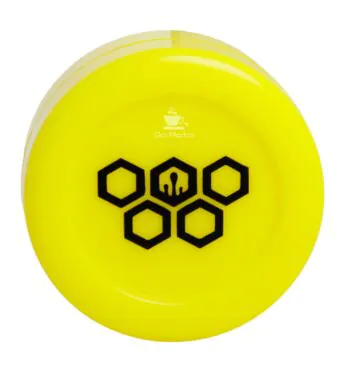 Slick de Silicone Cultura Dab 7ml Honey de frente tabacaria da mata