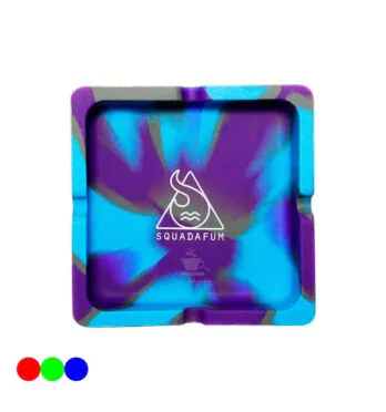 Cinzeiro de Silicone Quadrado Squadafum