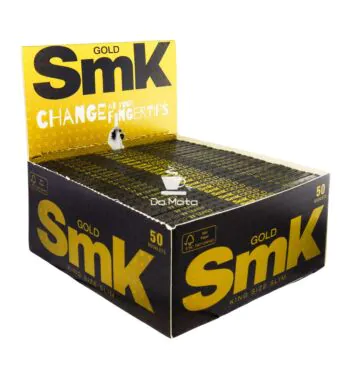Caixa de Seda Smoking Smk King Size de frente