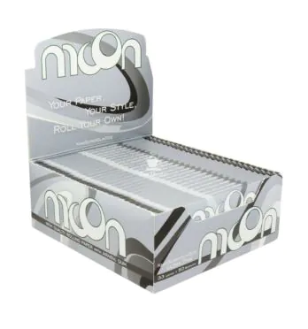 Caixa de Seda Moon King Super Slim Size de lado