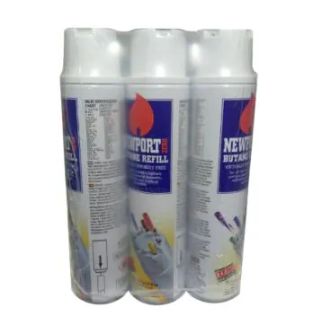 Kit Newport Gás butano, Livre de impurezas C/ 6 unidades de frente tabacaria da mata