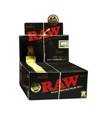 Raw Black Caixa