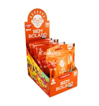 Caixa de Filtro Bem Bolado Pop Clássico Slim de lado tabacaria da mata