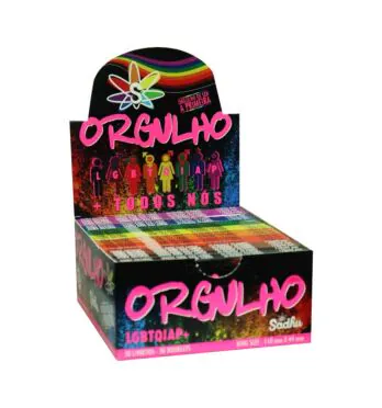 Caixa de Seda Sadhu Orgulho LGBTQI+ King Size Large