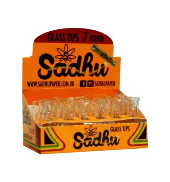 Caixa Piteira de Vidro Sadhu 7mm