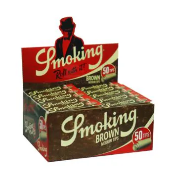 Caixa de Piteira Smoking Brown