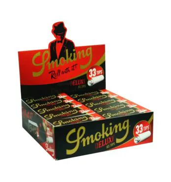 Caixa de Piteira Smoking Deluxe Black