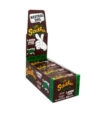 Caixa de Piteira Sadhu Evening Neutral Large de frente